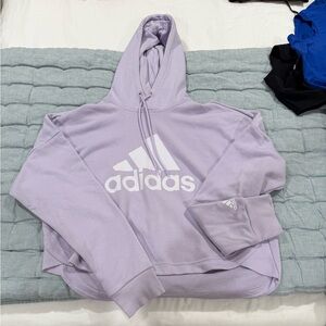 Adidas cropped hoodie